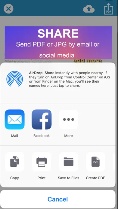 MyScan3: capture and share PDF应用截图