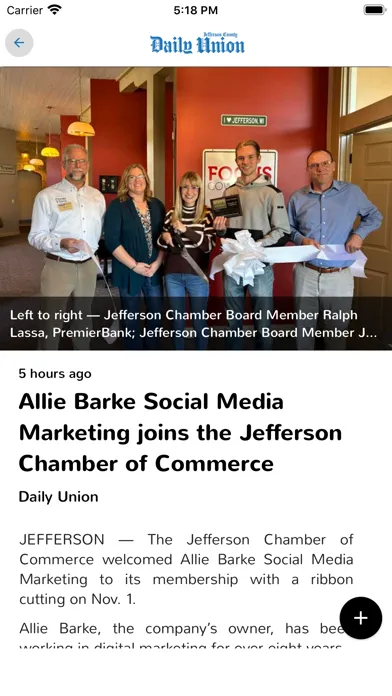 Captures d'écran de Daily Jefferson County Union