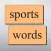 fridge words Sports Sticker Pack
