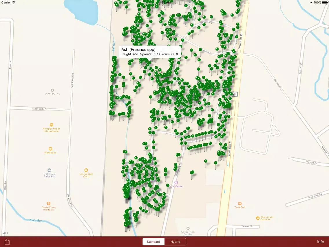 IUS Trees iPad  Screenshots
