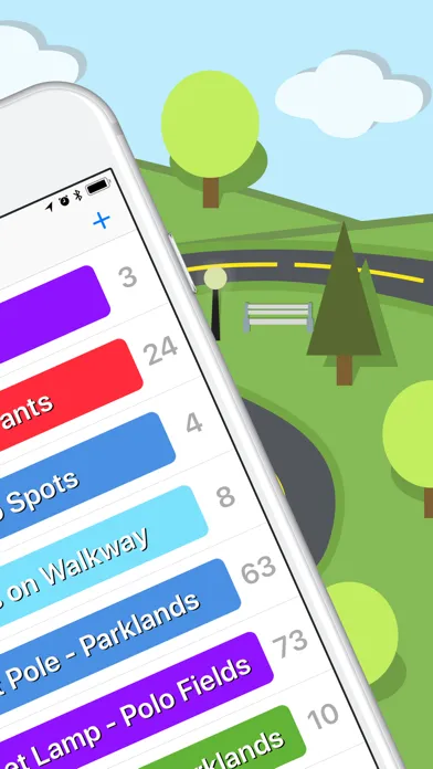 Keep Track App Screenshots