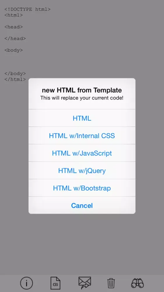 Simple HTML应用截图