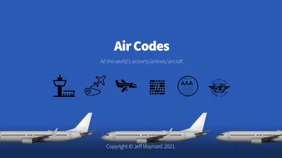 Air Codes Database應用截圖