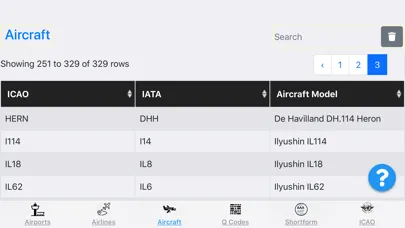 Air Codes Database應用截圖