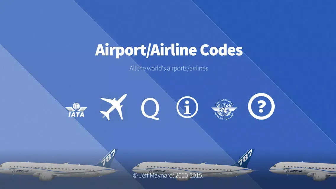 Airport Airline Codes Database স্ক্রিনশট