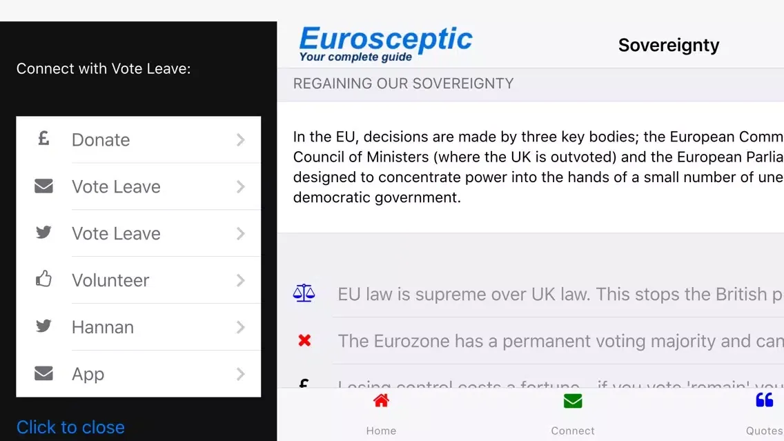 Eurosceptic 스크린샷