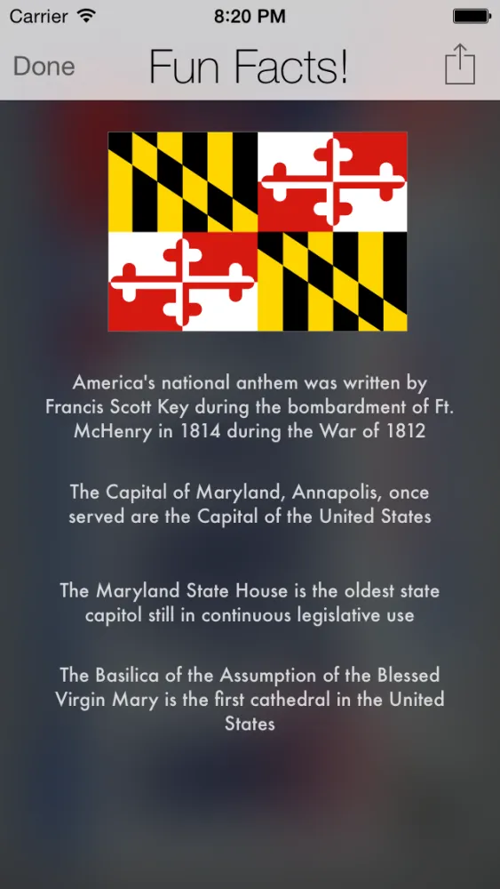 Capturas de tela do States And Plates, The License Plate Game