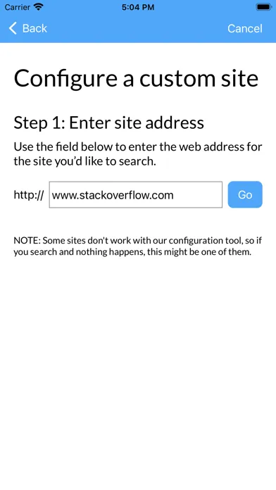 Zrzuty ekranu Find: Better web searches