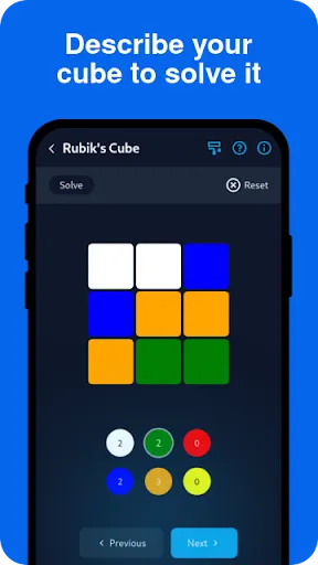 Tangkapan skrin Cube Solver