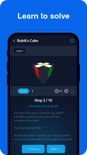 Tangkapan skrin Cube Solver
