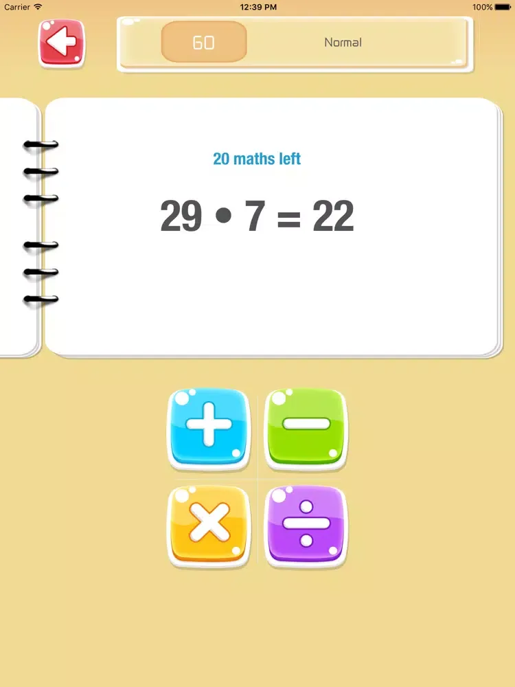 صور Math Trainer: Arithmetic iPad 
