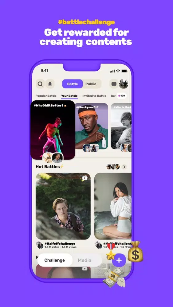 BSocial- Creator First Network Screenshots