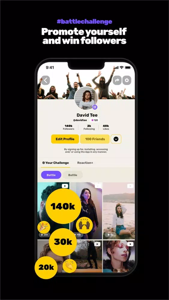 BSocial- Creator First Network Screenshots