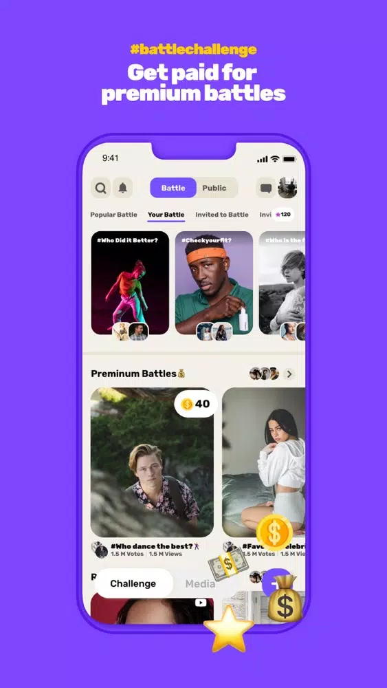 BSocial- Creator First Network Screenshots