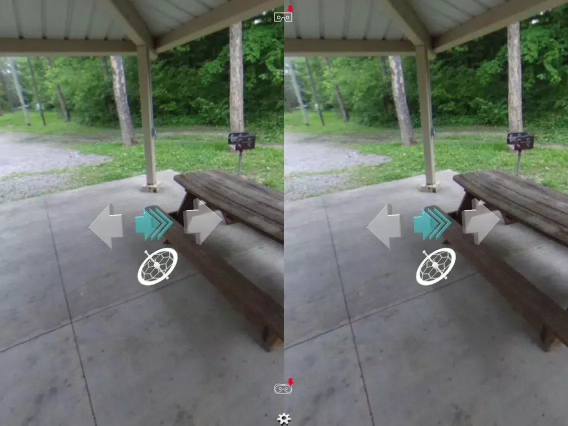 Capturas de tela do Visiball 360VR iPad 
