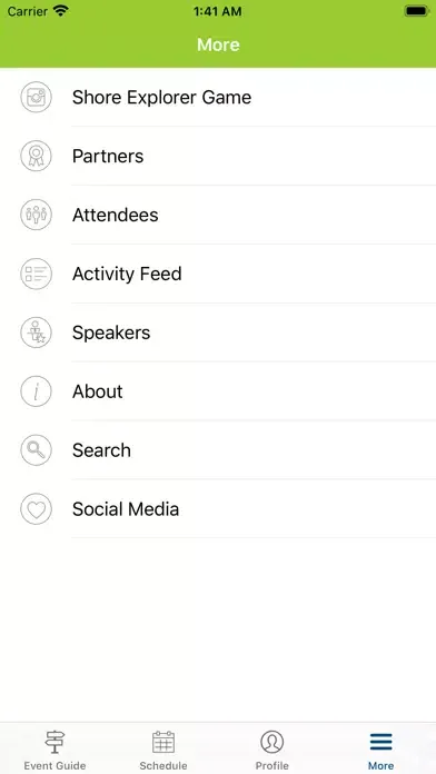 Capturas de pantalla de Shore Consulting Events
