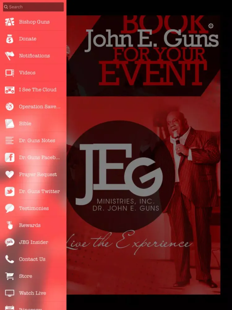 JEG Ministries iPad  スクリーンショット