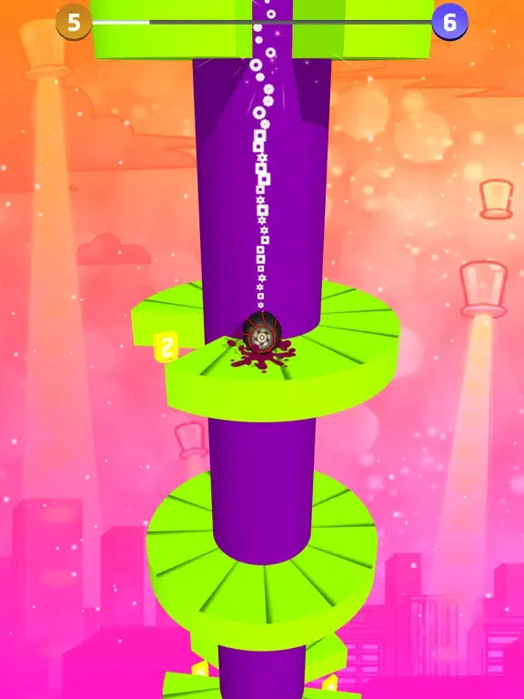 Ảnh chụp màn hình của Jump Ball City iPad 