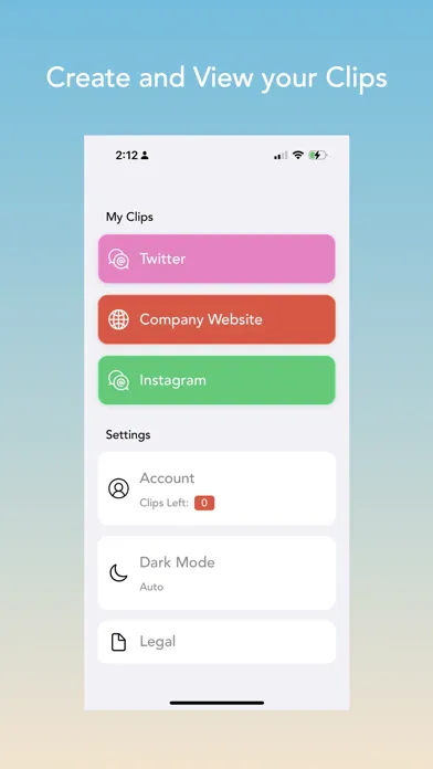 Скриншоты Clipped - Keyboard for Links
