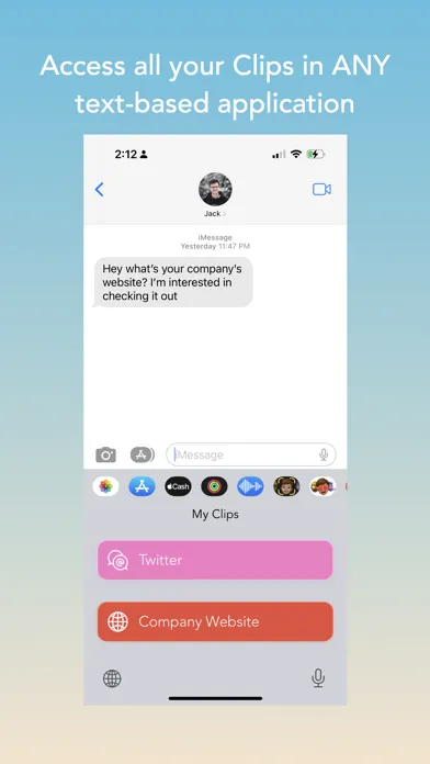 Скриншоты Clipped - Keyboard for Links