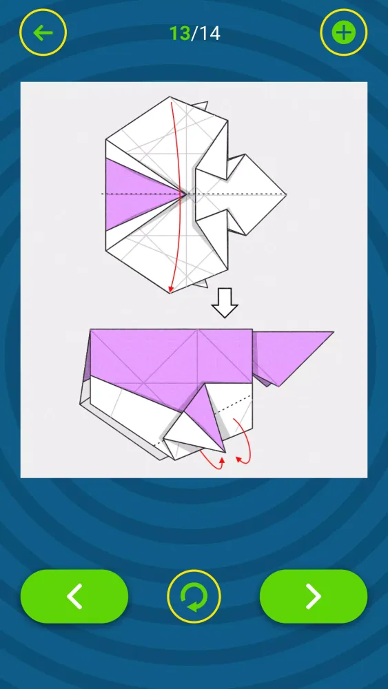 Ảnh chụp màn hình của Origami Fish & Aquatic Animals