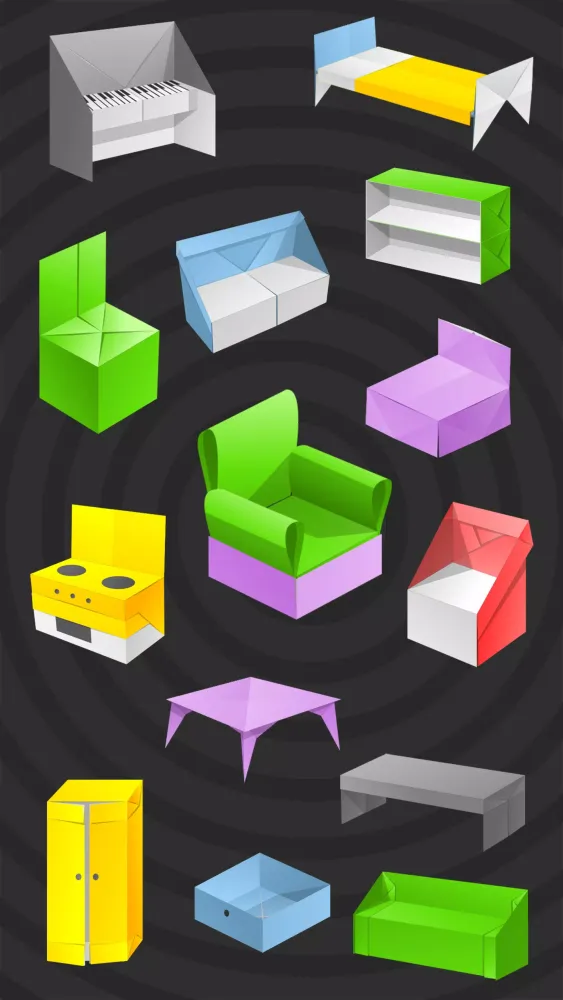 Origami Furniture Screenshots