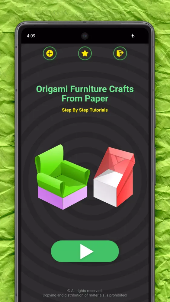 Origami Furniture Screenshots