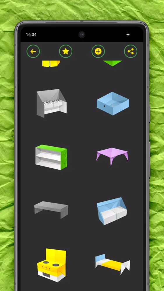 Origami Furniture Screenshots