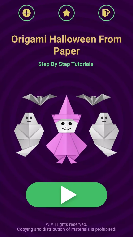 Скриншоты Origami Halloween