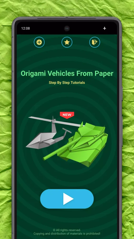 Origami Vehicles Screenshots