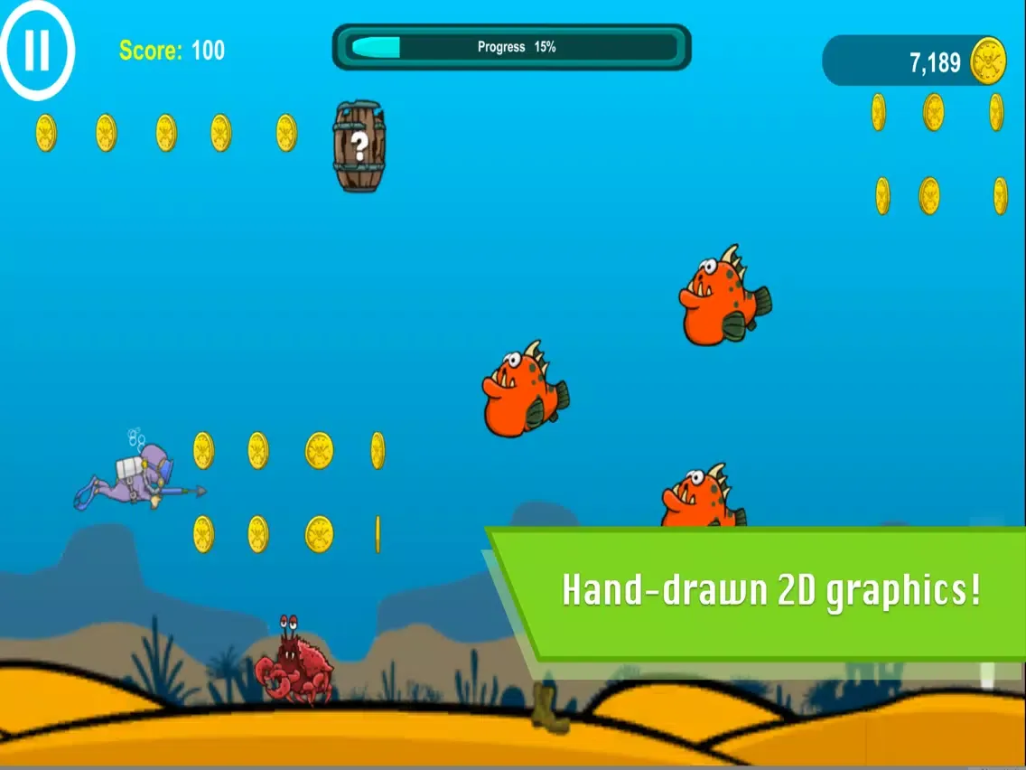 Screenshot di Harpoon Harry iPad 