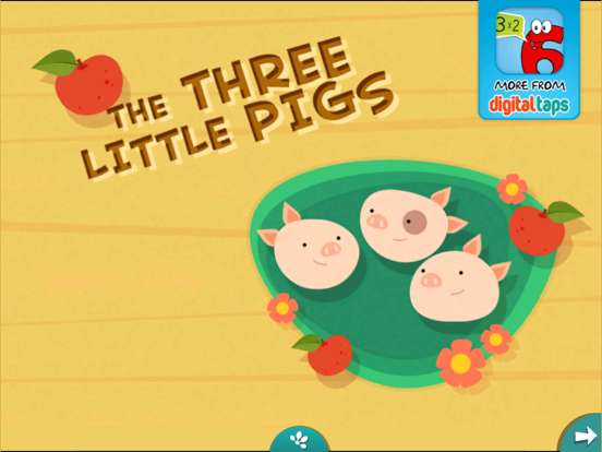 Ảnh chụp màn hình của The three_little_pigs iPad 