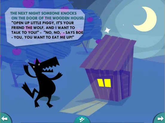 ภาพหน้าจอของ The three_little_pigs iPad 