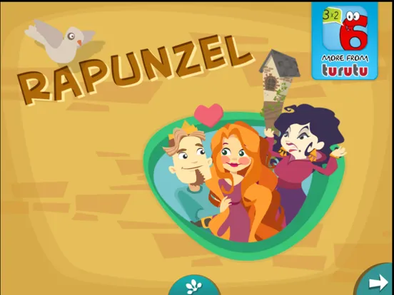 Classical Tale Rapunzel iPad  스크린샷