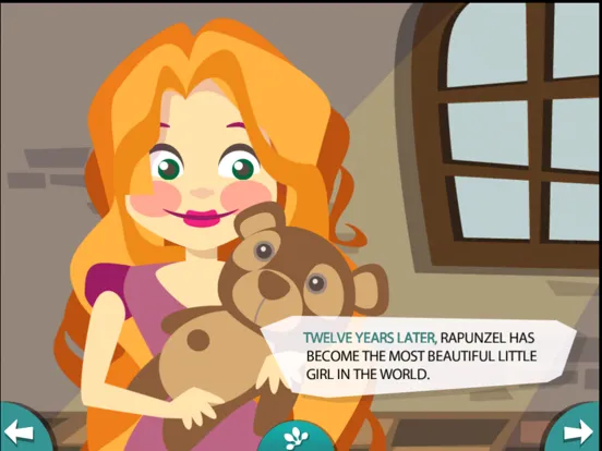 Classical Tale Rapunzel iPad  스크린샷