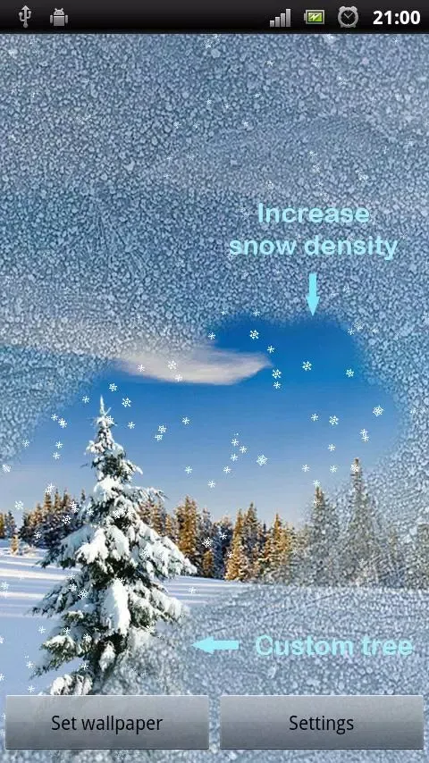 Winter Live Wallpaper HD FREE Screenshots