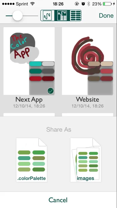 The Color App Lite - Color Palette Selection Tool應用截圖