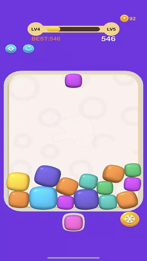 ภาพหน้าจอของ Jelly Blocks 3D
