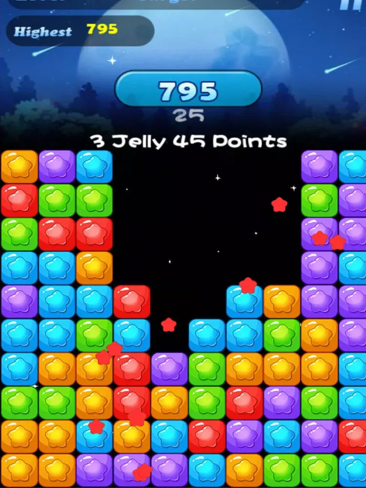 Jelly Legend Blast Pop iPad  स्क्रीनशॉट