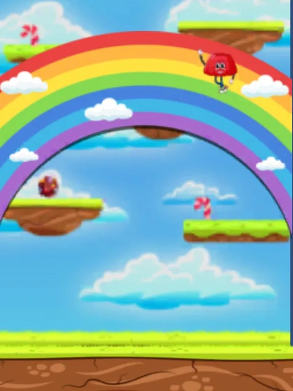 Capturas de tela do Happy Jelly Jump 3D Game iPad 