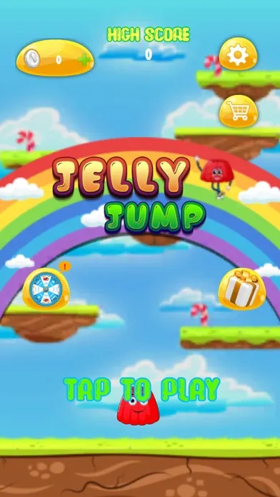 Capturas de tela do Happy Jelly Jump 3D Game