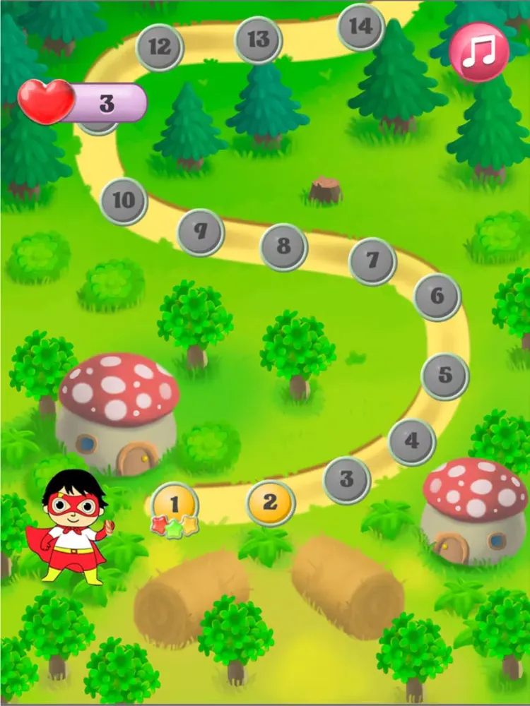 Zrzuty ekranu Ryan Toy's candy Shift match iPad 