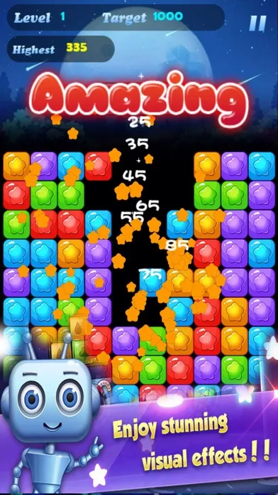Tangkapan layar Galaxy Star Tap: Lucky Star Game