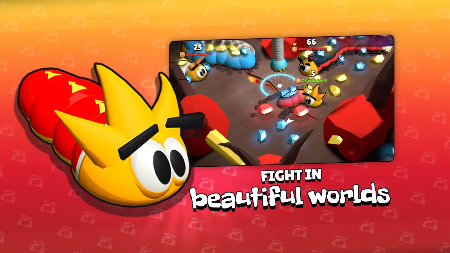 ภาพหน้าจอของ Wacky Worms