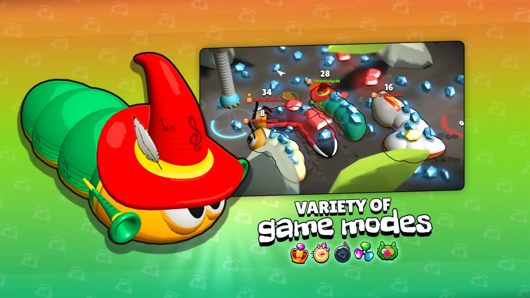 ภาพหน้าจอของ Wacky Worms