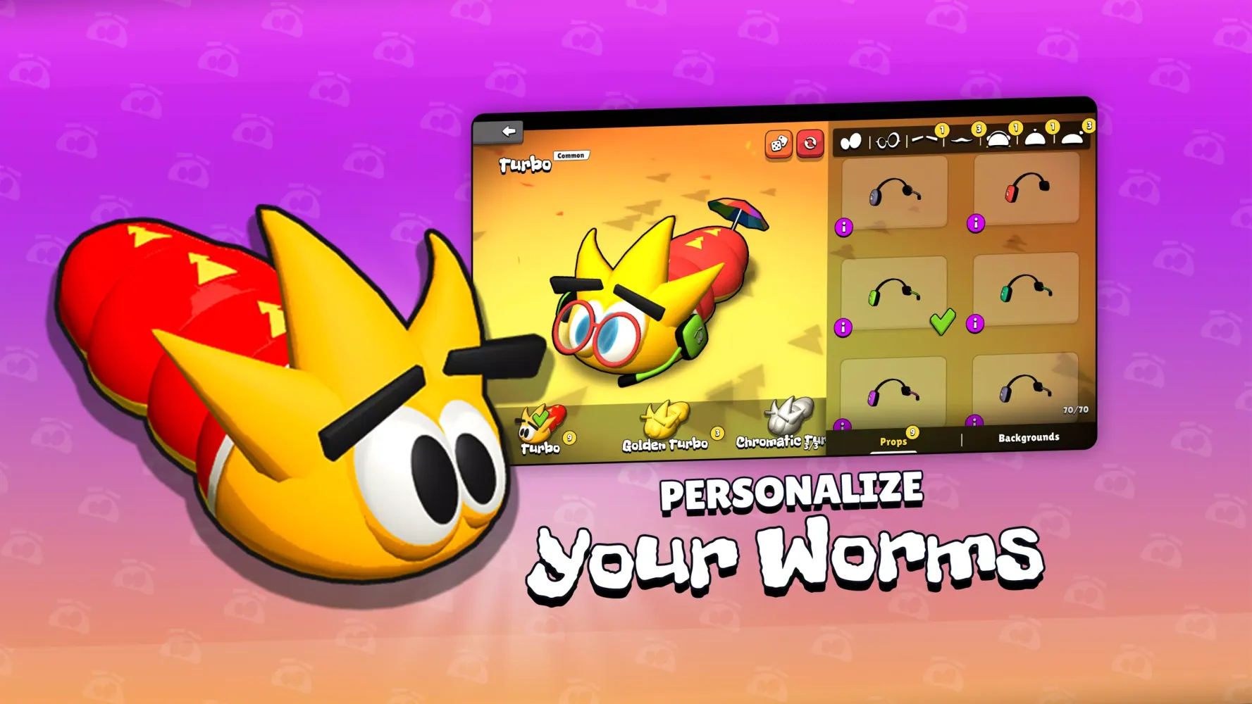 ภาพหน้าจอของ Wacky Worms