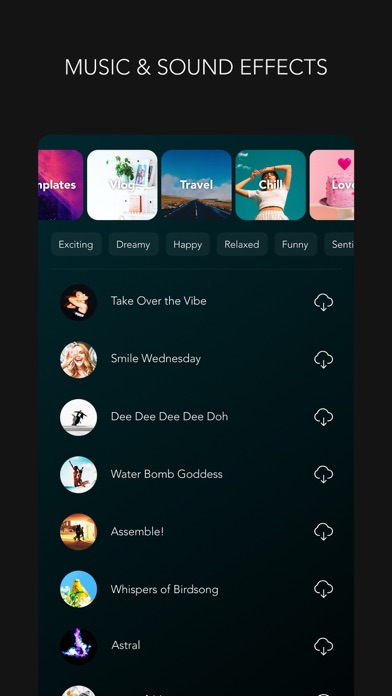 Tangkapan skrin MOLDIV VideoLab Video Editor