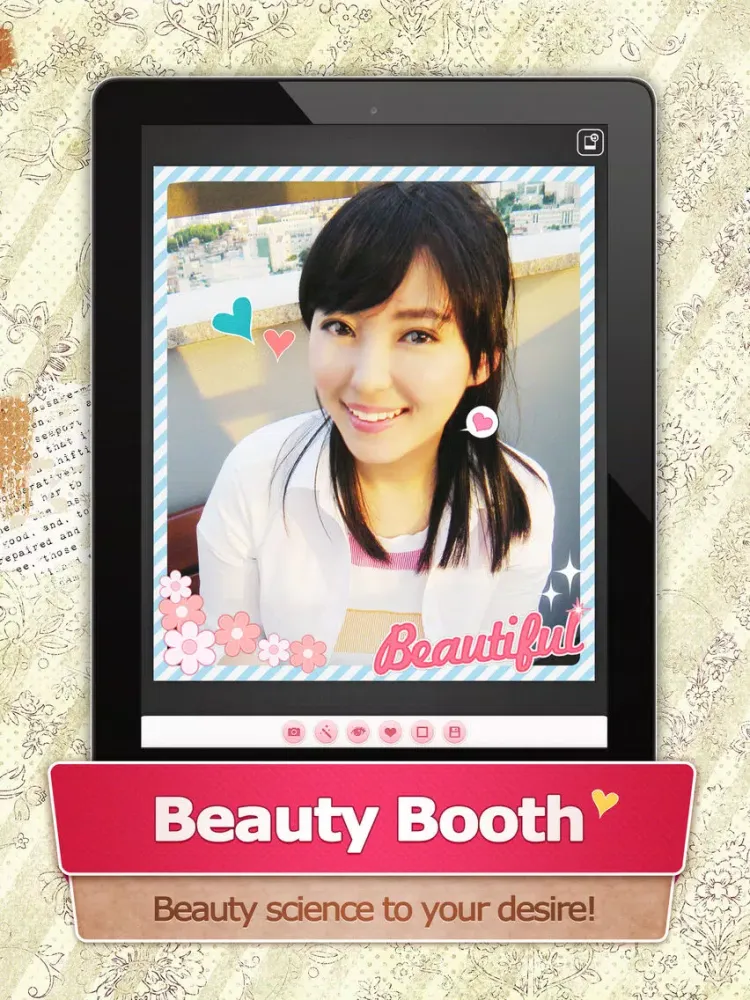 Ảnh chụp màn hình của Beauty Booth - Science to your desires iPad 
