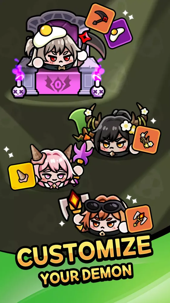 Grow Demon Slimes : Idle RPG应用截图