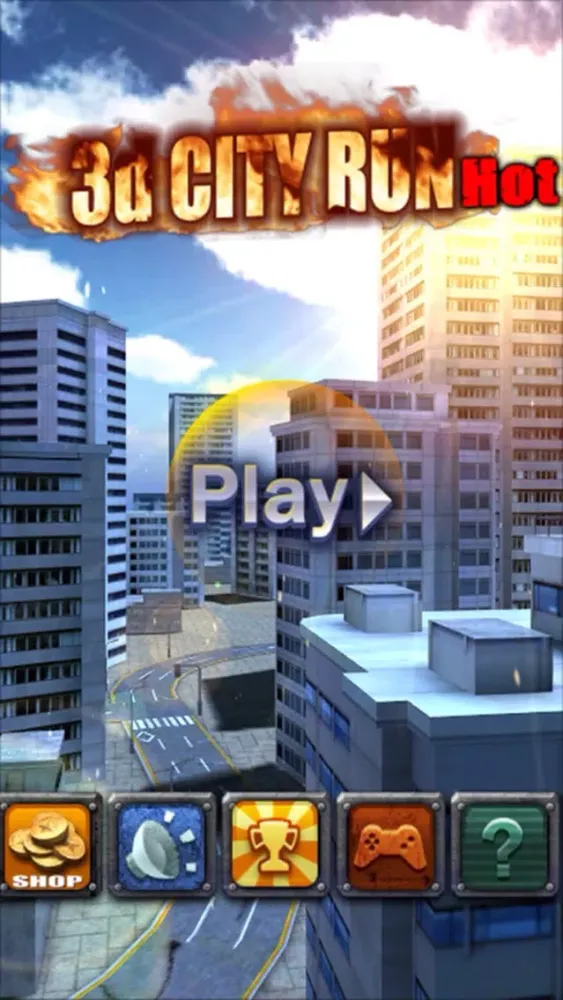 3D City Run Hot-The most classic girl zombie game!應用截圖